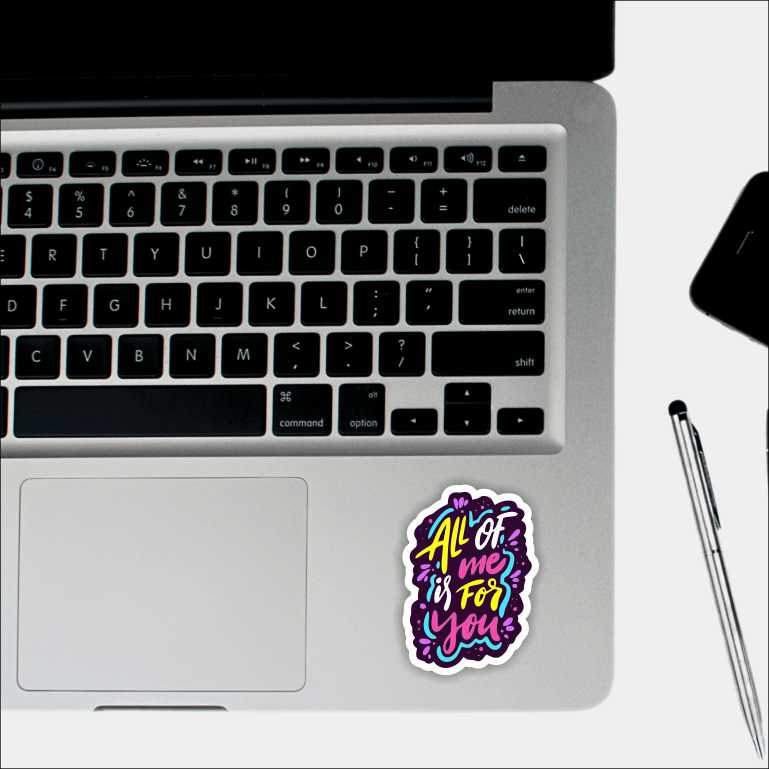 All Of Me Sticker Sticker