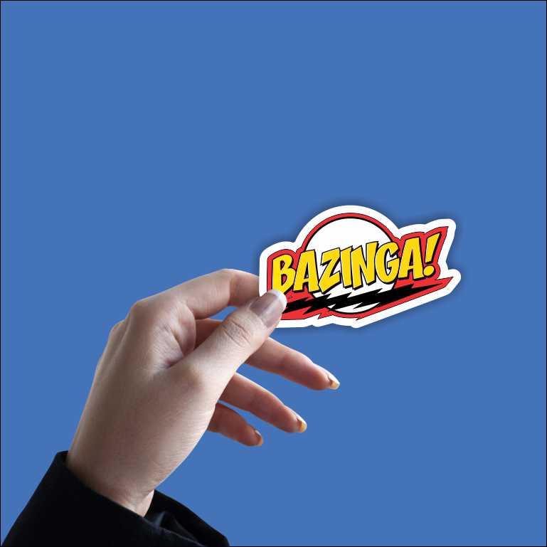 Bazinga! The Big Bang Theory Stickers