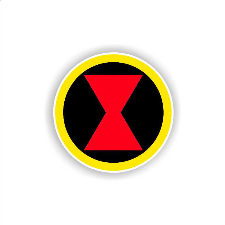 Black Window Sticker