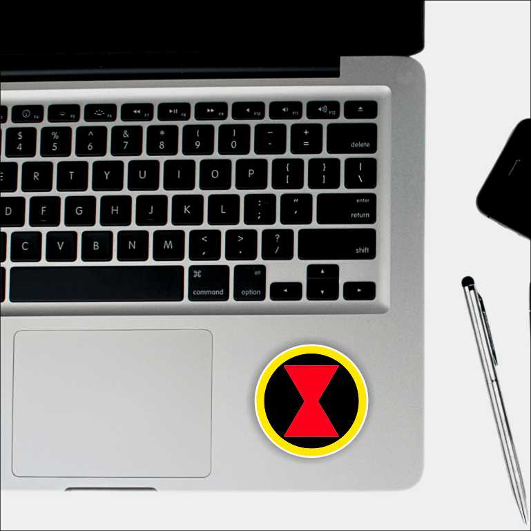 Black Window Sticker