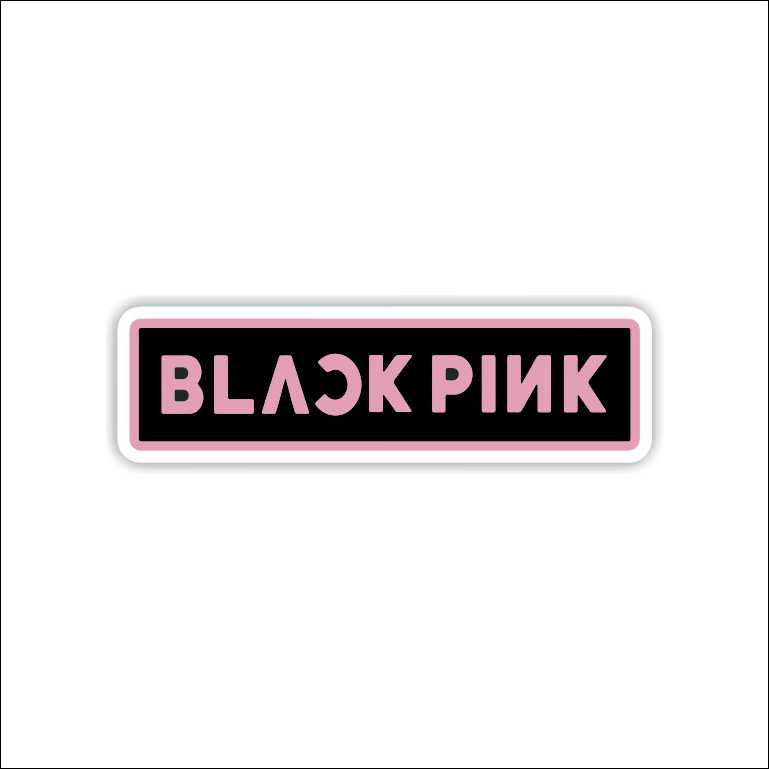 Black Pink Sticker