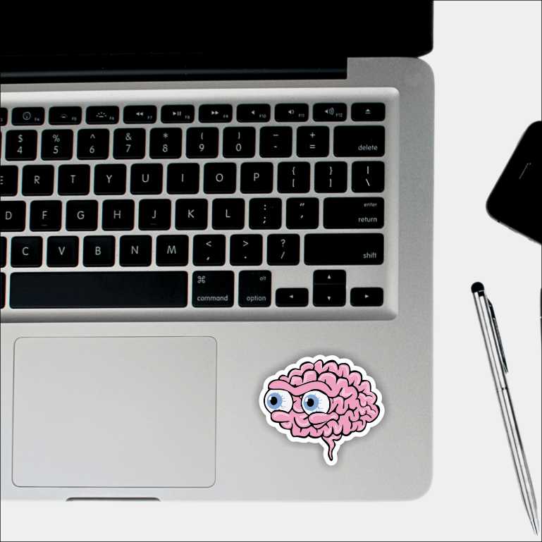 Brain Blowout Sticker