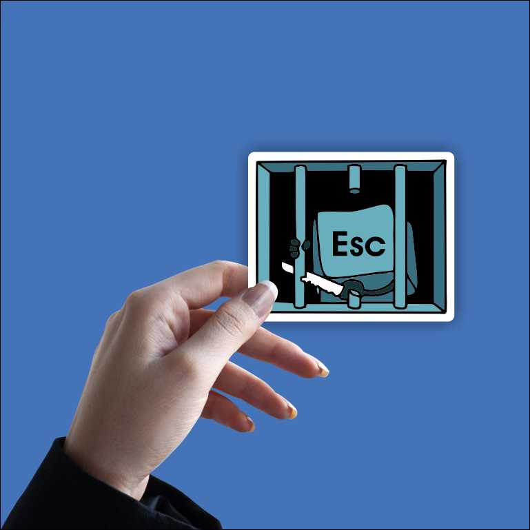 Escape Sticker