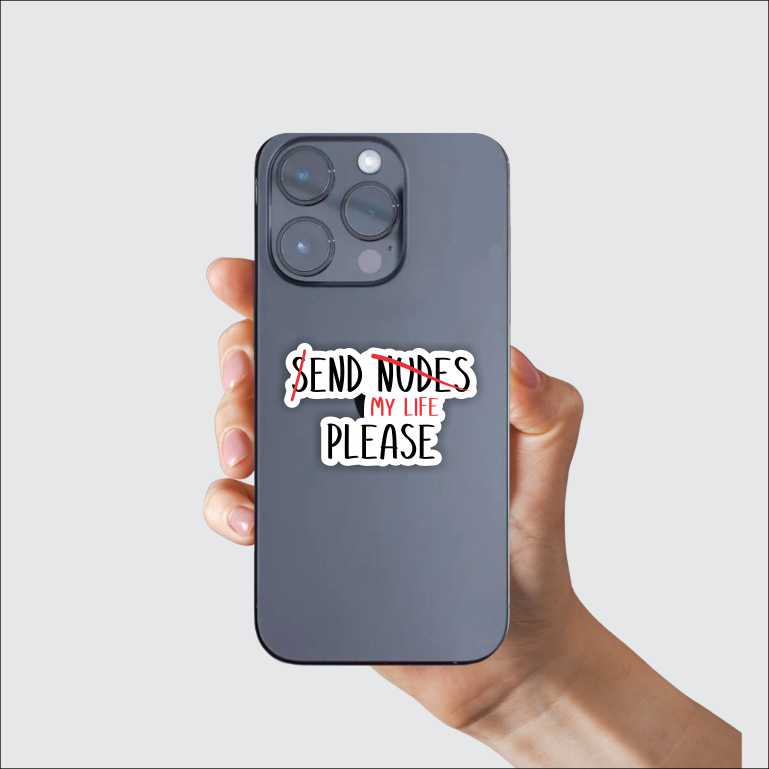 End My Life Sticker