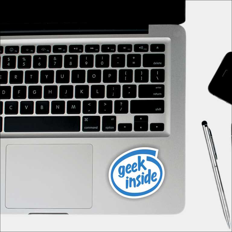 Geek inside Sticker