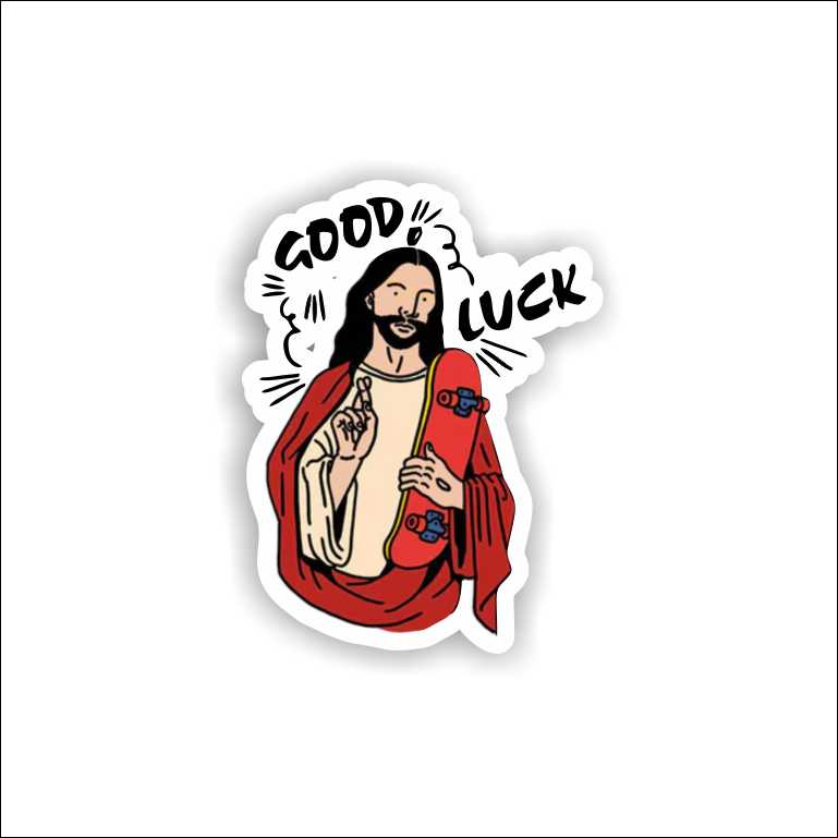 Good Luck Sticker