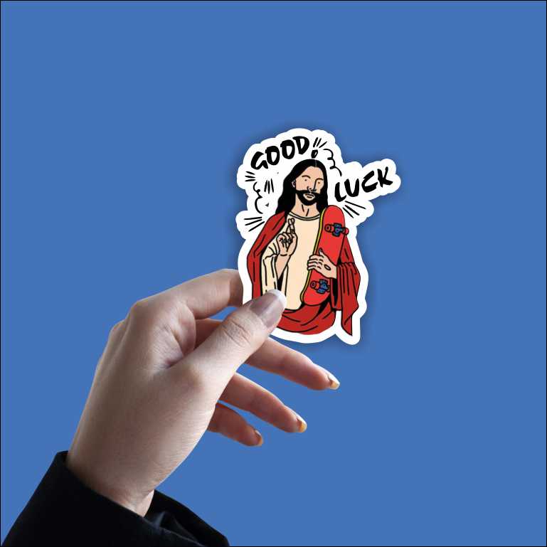 Good Luck Sticker