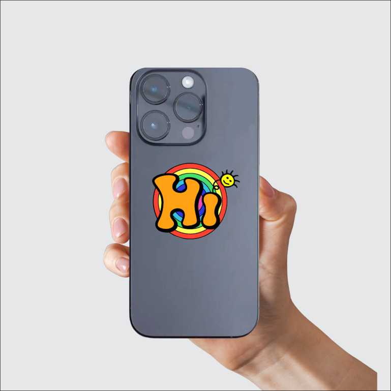Hi Sticker