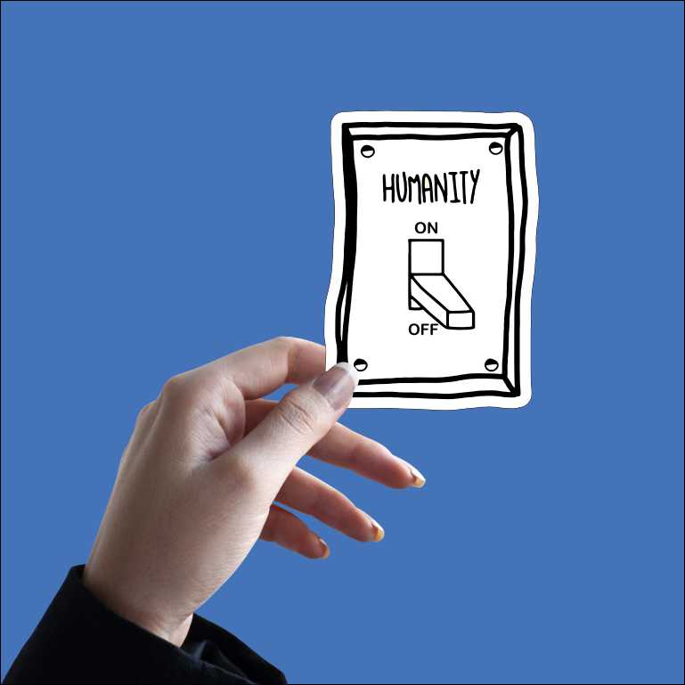 Humanity Switch Sticker
