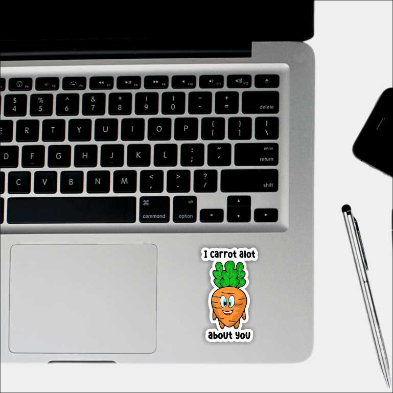 I Carrot Alot Sticker