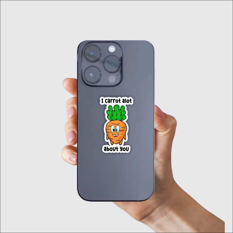 I Carrot Alot Sticker