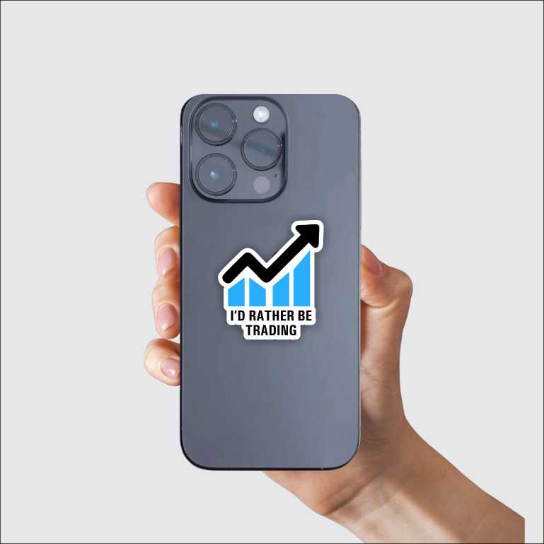 I'd Be Rather Trading Sticker