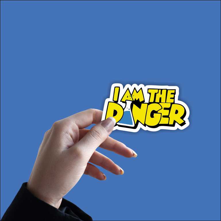 I'm The Danger Sticker