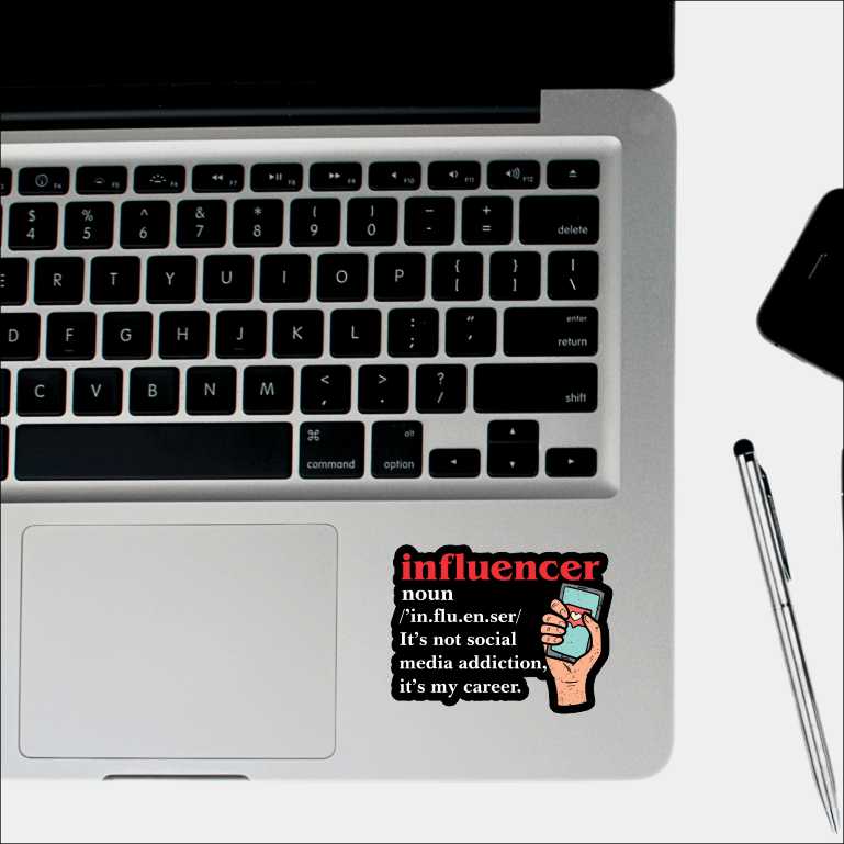 Influenzer Sticker