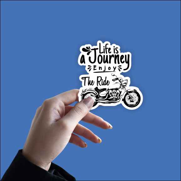 Life Is Journey Sticker