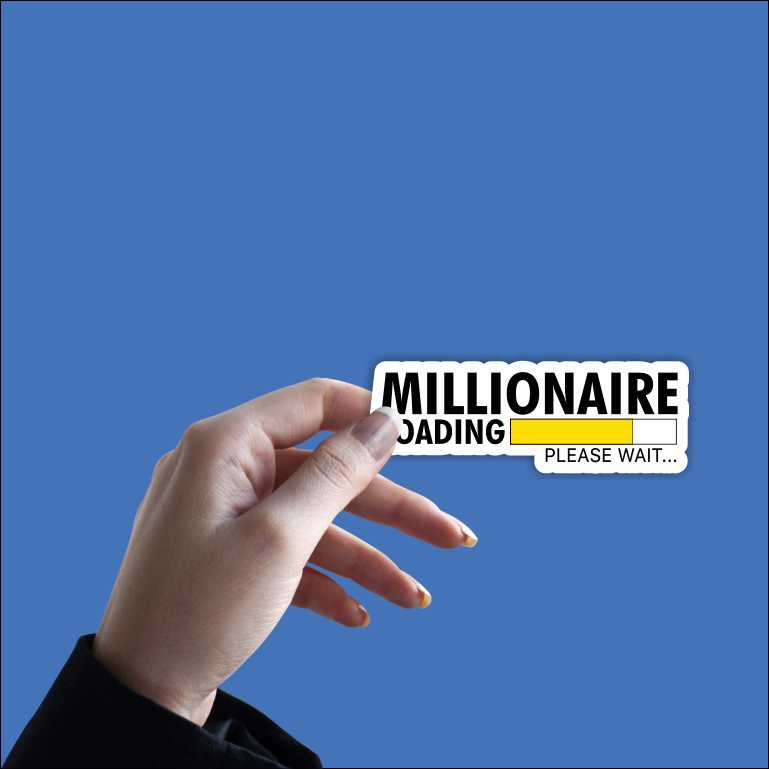 Millionaire Loading Sticker