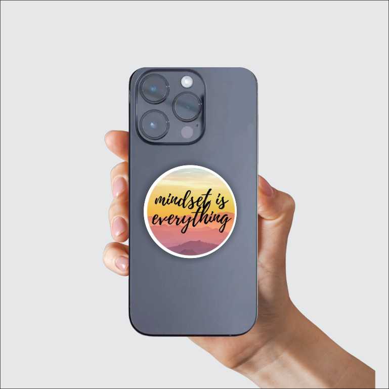 Mindset Is Everything Sticker
