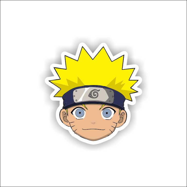 Naruto Face Sticker