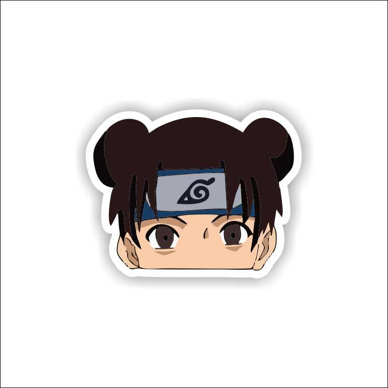 Naruto Girl Sticker