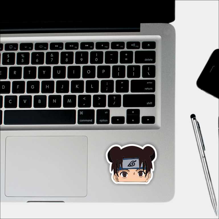 Naruto Girl Sticker