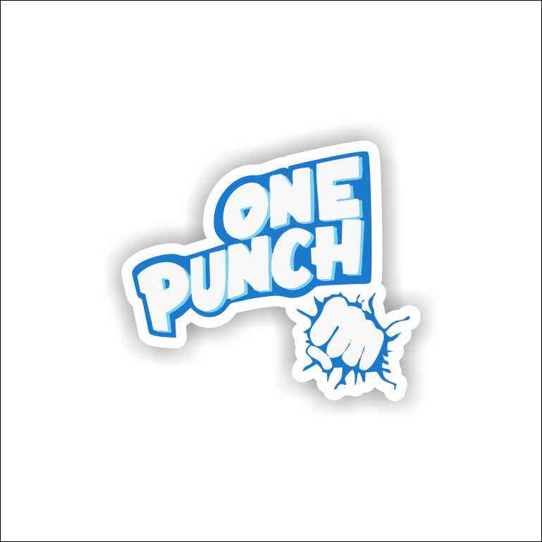 One Punch Sticker