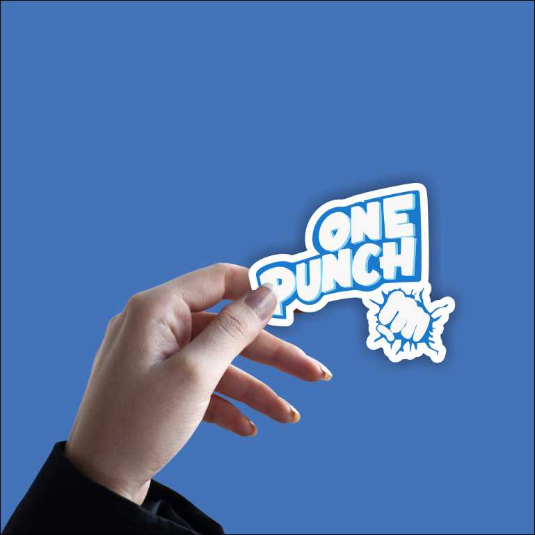 One Punch Sticker
