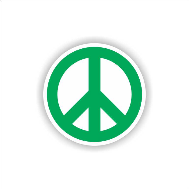 Peace Sticker