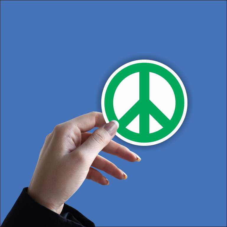 Peace Sticker