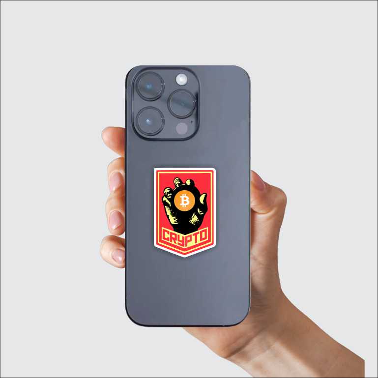 Power of Crypto Sticker
