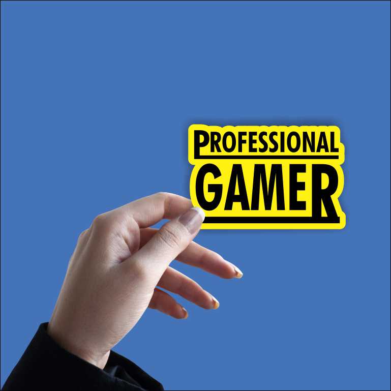 Professional Gamer Sticker