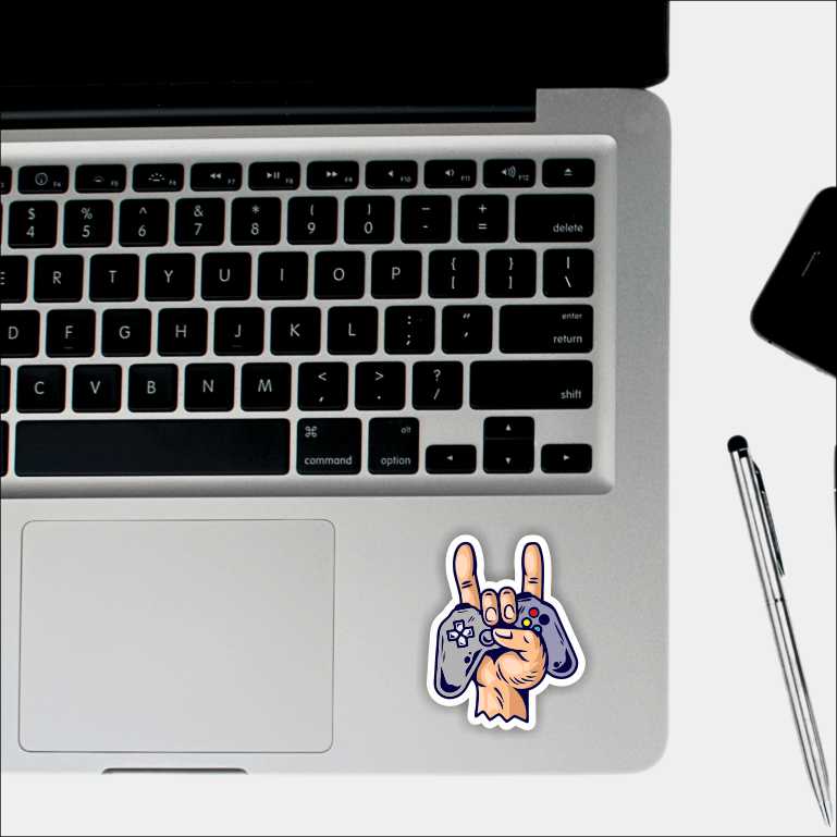 Rock On Game Sticker
