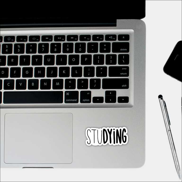Studying Sticker