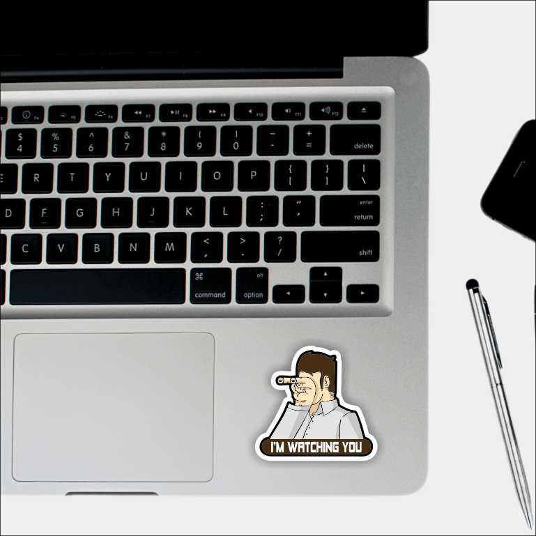 Watching You Sticker