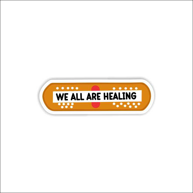 We are healing Sticker