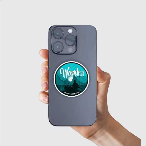 Wander Sticker
