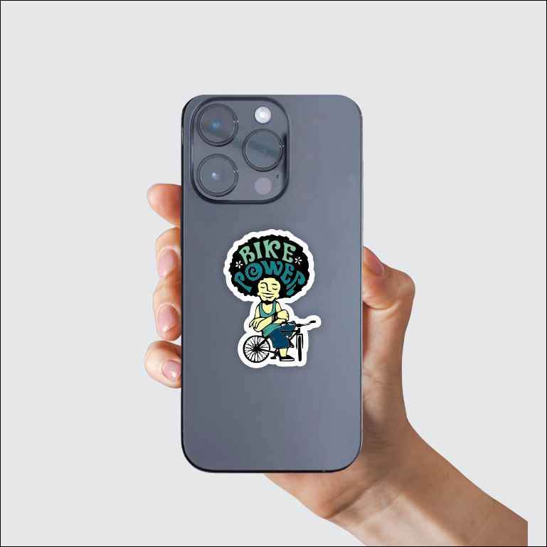 Bike Power Sticker