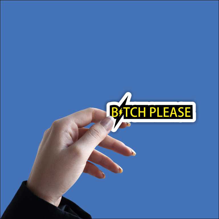 Bitch Please Sticker