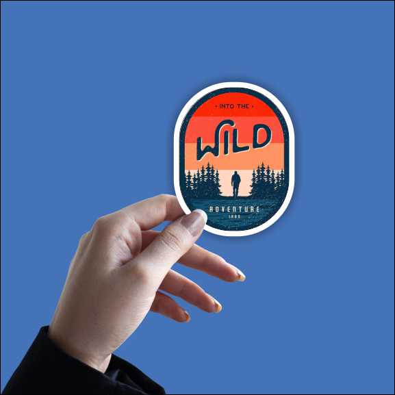 Into The Wild Sticker