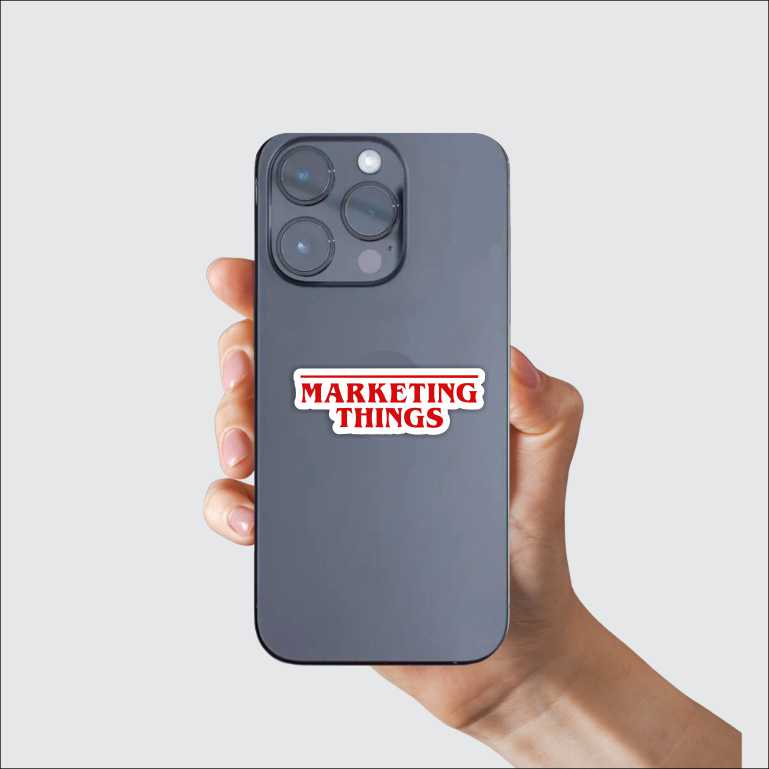 Marketing Things Sticker