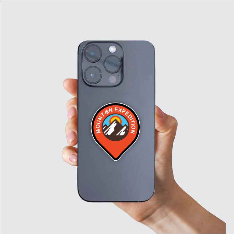 Mountain Expedition Sticker