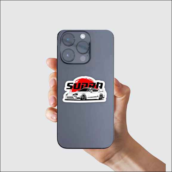 Supra Car Sticker