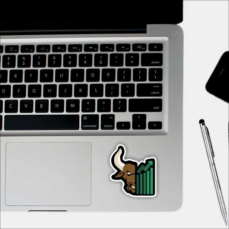 Trading Bull Sticker