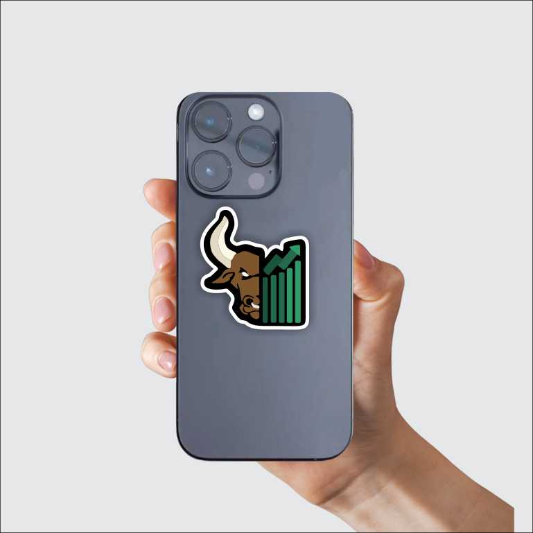 Trading Bull Sticker