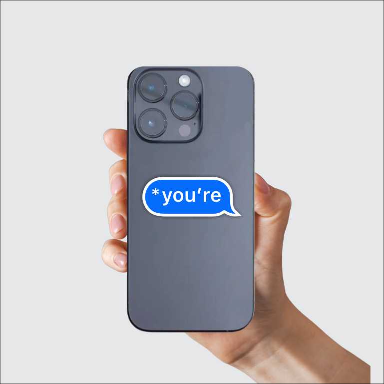 you're Sticker