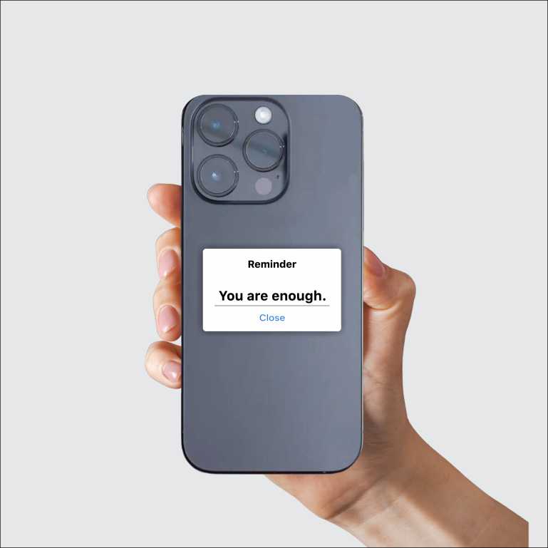 You Are Enough Sticker