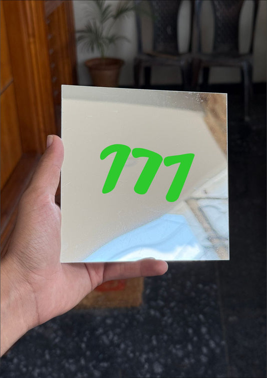 777 Affirmation Mirror