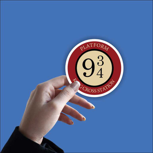 9& 3-4 Harry Potter Sticker