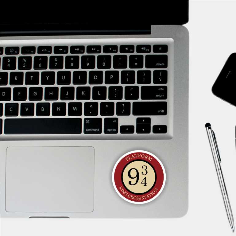9& 3-4 Harry Potter Sticker