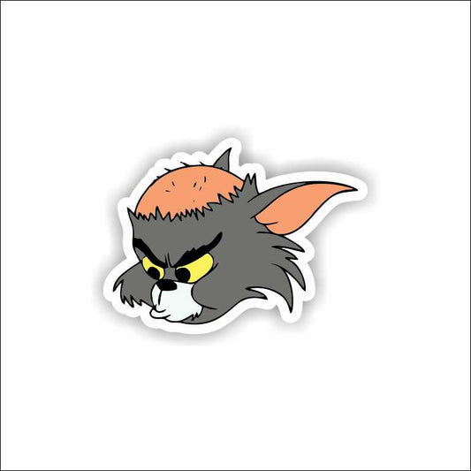Bald Tom Stickers