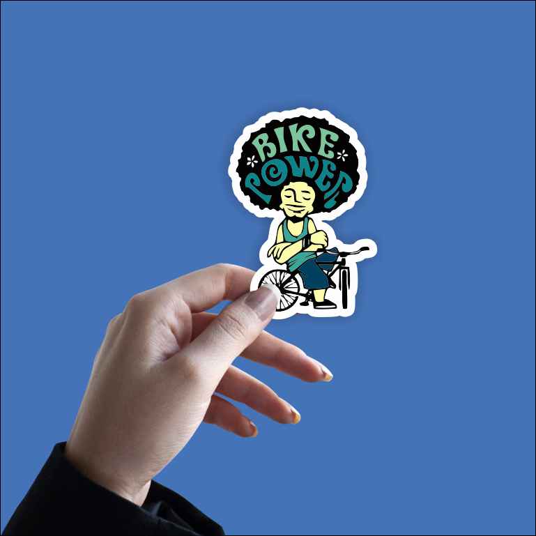 Bike Power Sticker